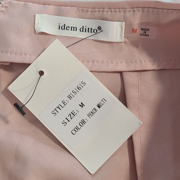 Idem Ditto Embroidered Sequined Floral Tulle Mini Skirt NEW Romantic Feminine M - Picture 4 of 8